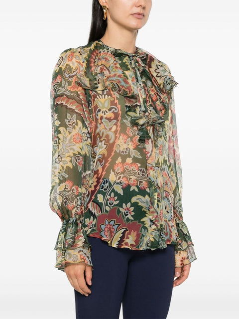 Etro Etro Shirts Green