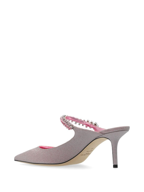 Jimmy Choo Jimmy Choo Bing Mules with Rhinestones