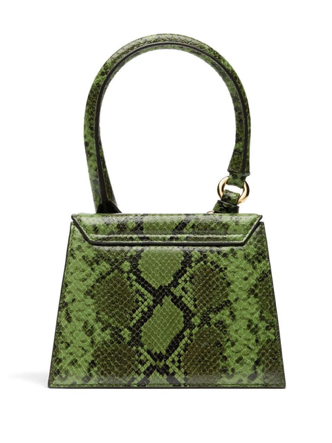 JACQUEMUS Jacquemus Le Chiquito Mini Snakeskin Bag