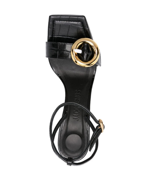 JACQUEMUS JACQUEMUS Sandals Black