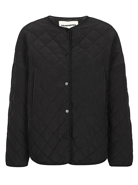 SANDBEIGE SANDBEIGE Jackets Black