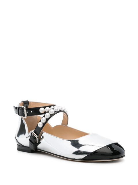 Mach & Mach MACH & MACH Flat shoes Silver