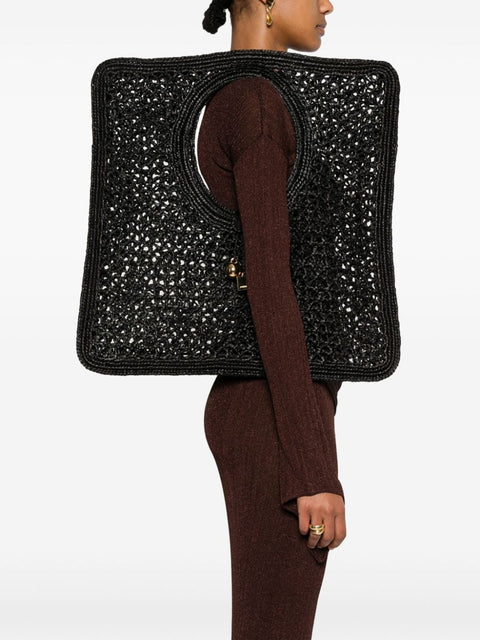 JACQUEMUS Jacquemus The Spiaggia square bag