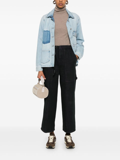 White Sand WHITE SAND Trousers Black