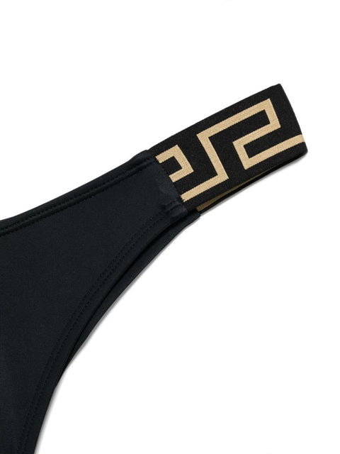 Versace Versace Bikini bottoms with Greca detail