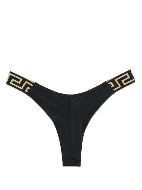 Versace Versace Bikini bottoms with Greca detail