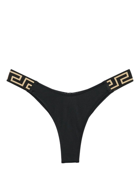 Versace Versace Bikini bottoms with Greca detail