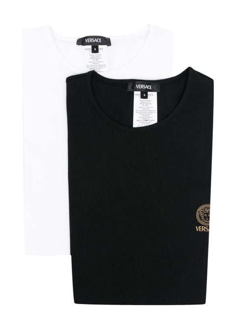 Versace Versace Medusa-print cotton T-shirt