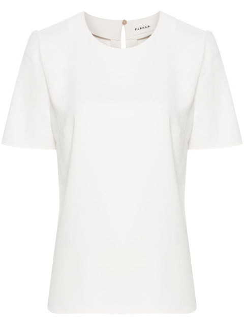 Parosh Parosh Top Cream