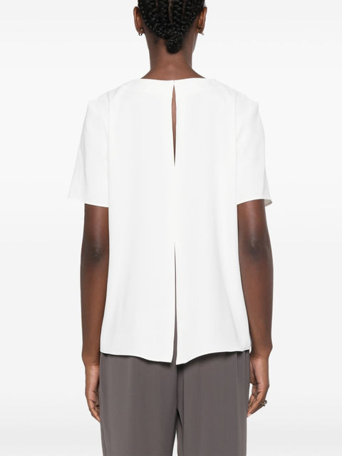 Parosh Parosh Top Cream