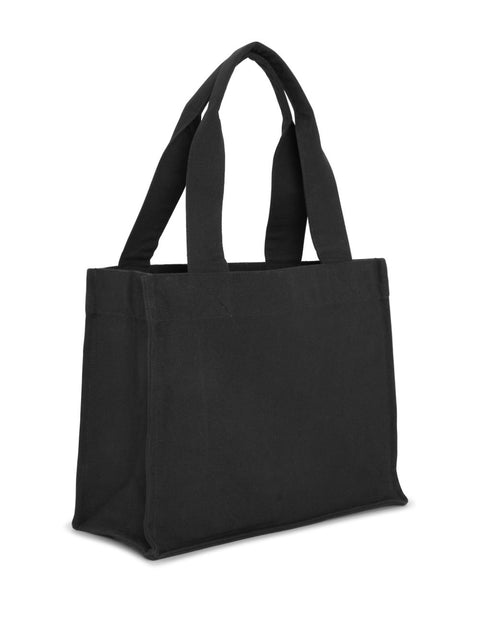 Ganni Ganni Logo Canvas tote bag