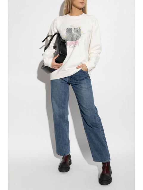 Ganni Ganni Kittens Sweatshirt
