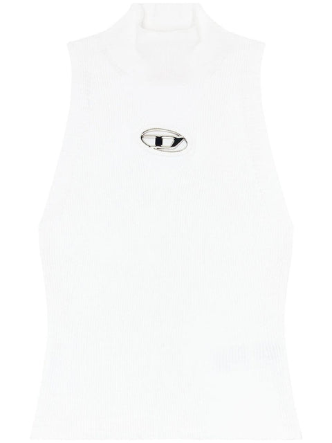 Diesel Diesel Ribbed-knit turtleneck top