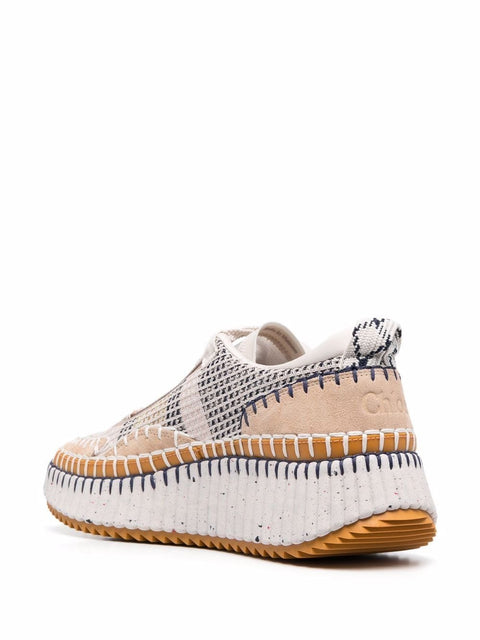 Chloè Chloè Chloé whipstitch-trim Sneakers