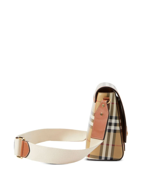 Burberry Burberry Checked Note Shoulder Bag