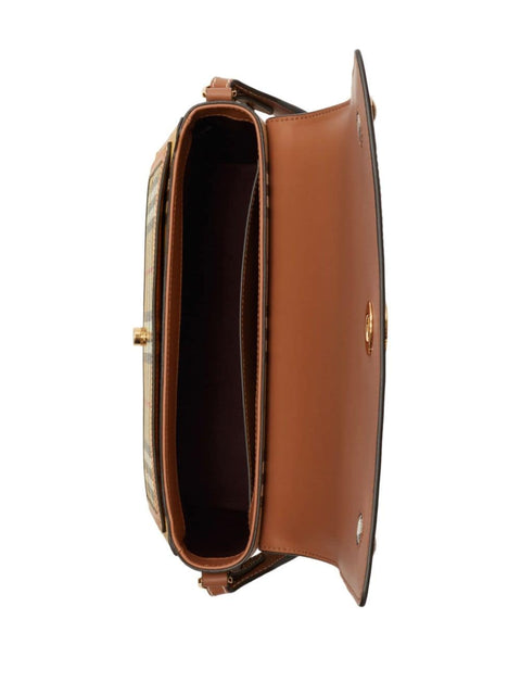 Burberry Burberry Checked Note Shoulder Bag