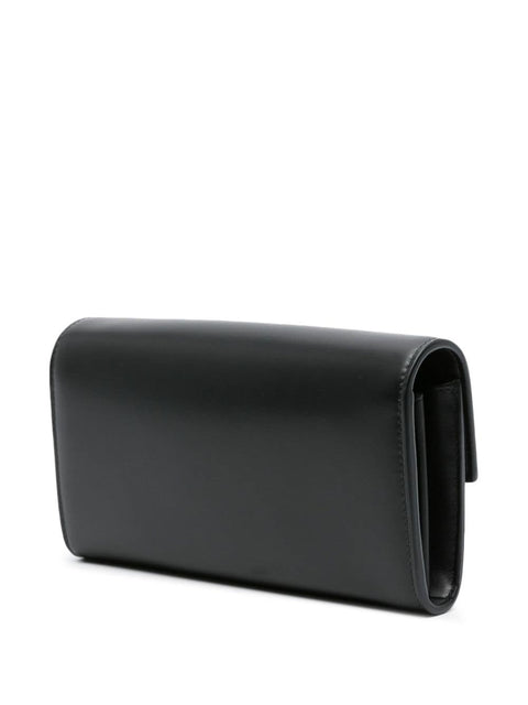 Balmain Balmain logo-plaque leather crossbody bag