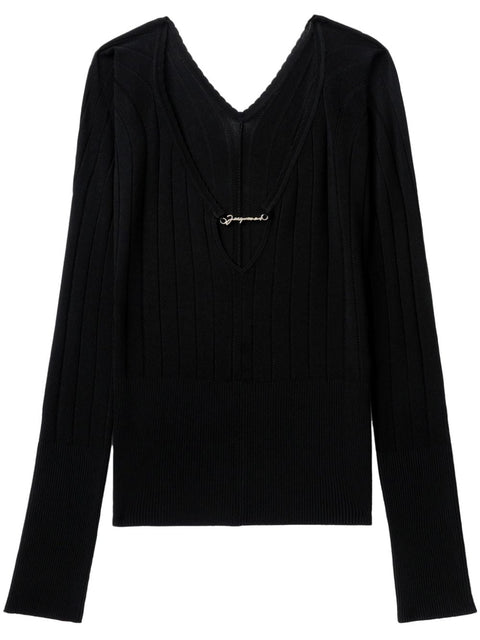 JACQUEMUS JACQUEMUS Top Black