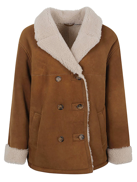 Enes ENES Coats Camel