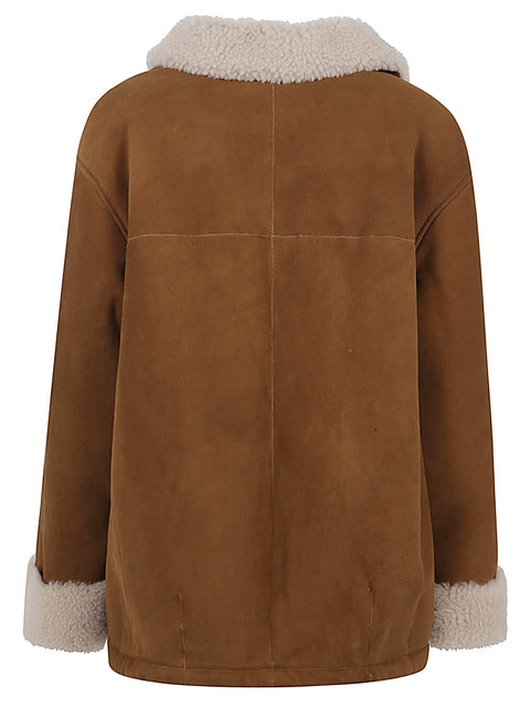 Enes ENES Coats Camel