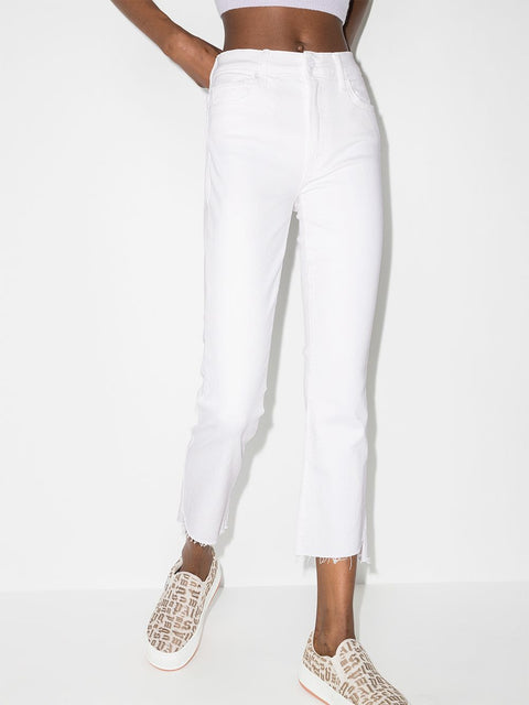 Mother Mother Jeans White