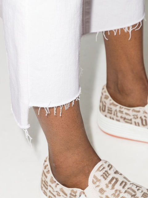 Mother Mother Jeans White