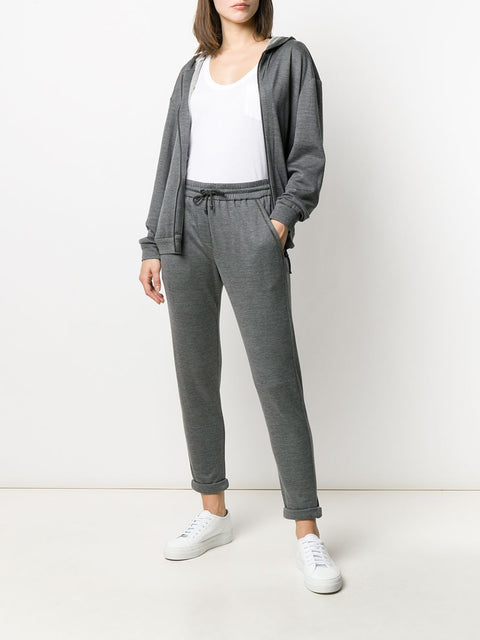 Brunello Cucinelli Brunello Cucinelli zipped long-sleeve hoodie