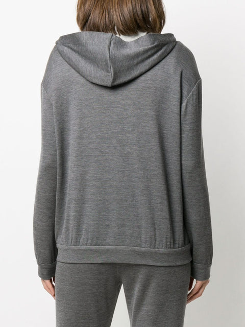 Brunello Cucinelli Brunello Cucinelli zipped long-sleeve hoodie