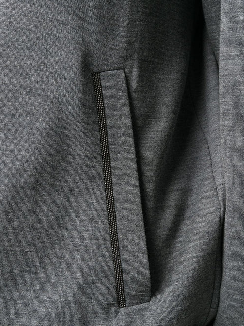 Brunello Cucinelli Brunello Cucinelli zipped long-sleeve hoodie
