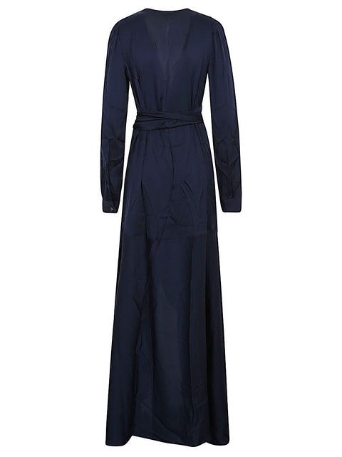 Silk95Five SILK95FIVE Dresses Blue