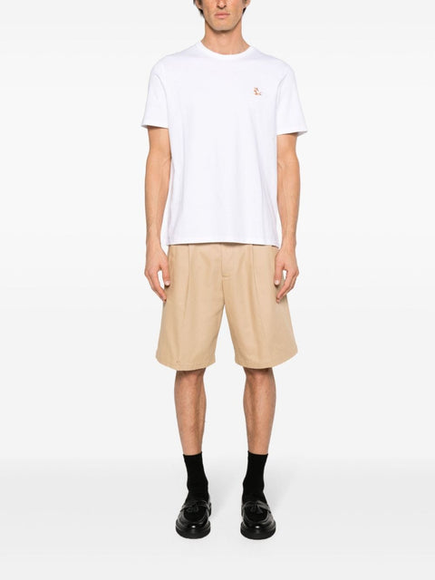 Maison Kitsune Maison Kitsune Chillax Fox logo-detail T-shirt