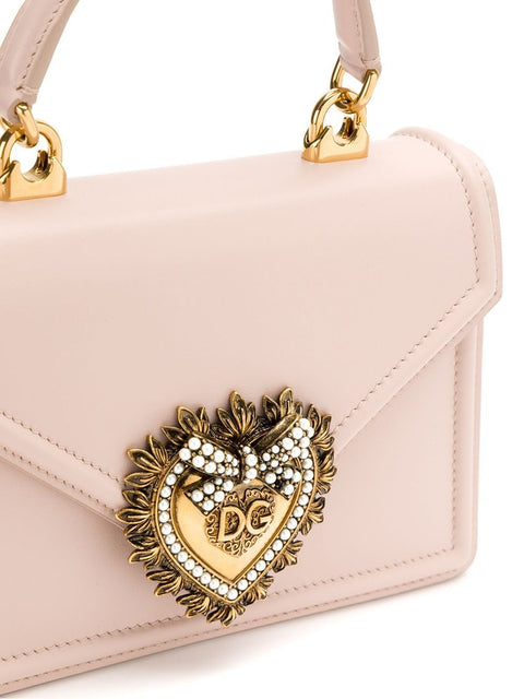 Dolce & Gabbana Dolce & Gabbana Small Devotion bag in smooth calfskin