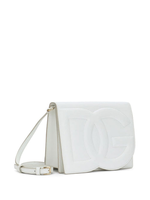 Dolce & Gabbana Dolce & Gabbana Calfskin DG Logo crossbody bag
