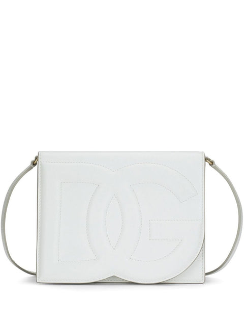 Dolce & Gabbana Dolce & Gabbana Calfskin DG Logo crossbody bag