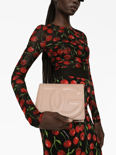Dolce & Gabbana Dolce & Gabbana Calfskin DG Logo crossbody bag