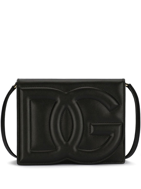 Dolce & Gabbana Dolce & Gabbana Calfskin DG Logo crossbody bag