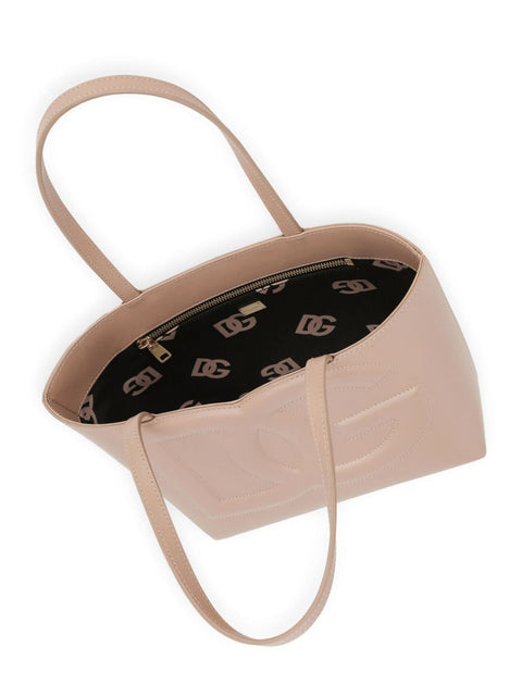 Dolce & Gabbana Dolce & Gabbana Small calfskin DG Logo shopper
