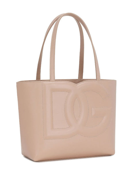 Dolce & Gabbana Dolce & Gabbana Small calfskin DG Logo shopper