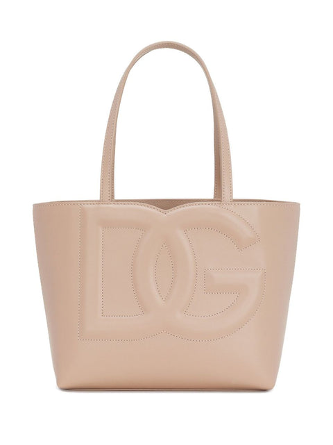 Dolce & Gabbana Dolce & Gabbana Small calfskin DG Logo shopper