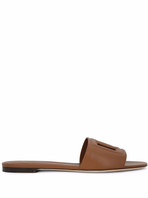 Dolce & Gabbana Dolce & Gabbana DG Logo leather sandals