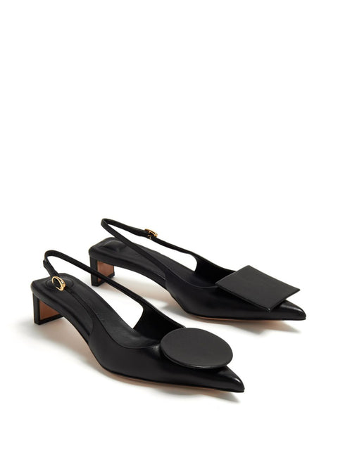JACQUEMUS Jacquemus The low Duelo slingbacks