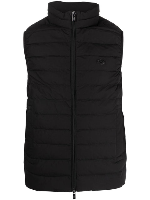 Emporio Armani Emporio Armani Sleeveless full-zip down jacket