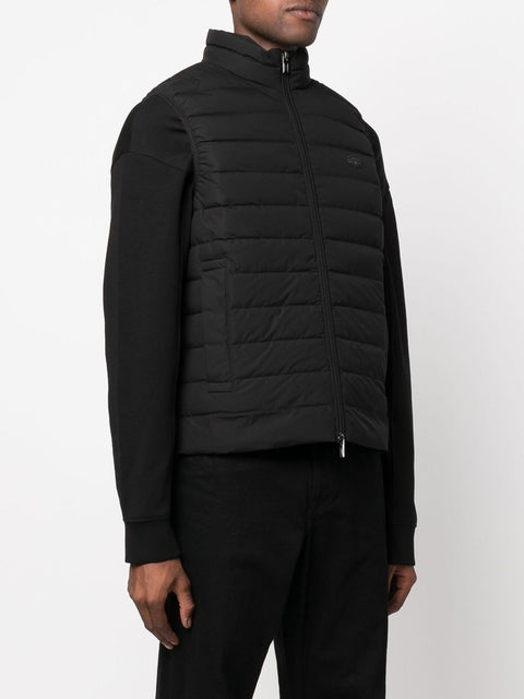 Emporio Armani Emporio Armani Sleeveless full-zip down jacket