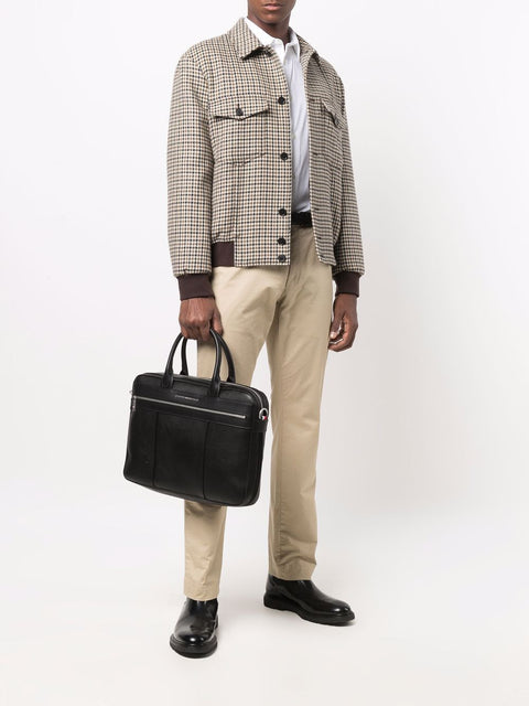 Emporio Armani Emporio Armani logo-patch longsleeved shirt