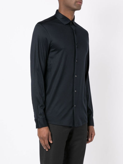 Emporio Armani Emporio Armani long-sleeve poplin shirt