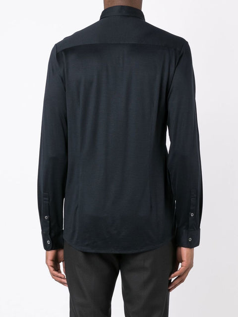 Emporio Armani Emporio Armani long-sleeve poplin shirt