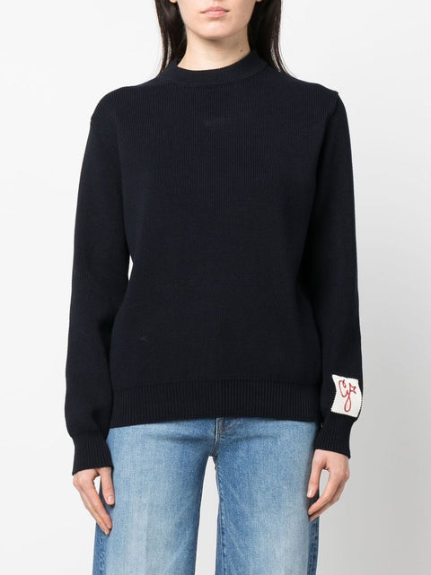 Golden Goose Golden Goose long sleeve T-shirt in blue