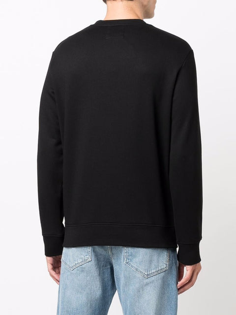 Emporio Armani Emporio Armani Modal-blend sweatshirt with logo print