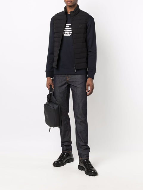 Emporio Armani Emporio Armani Modal blend sweatshirt with logo print