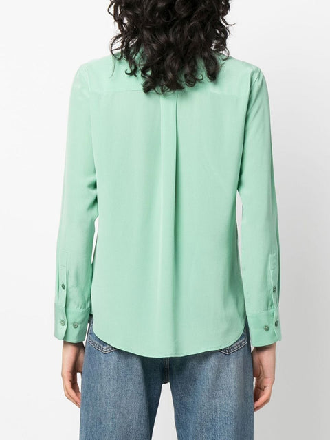 Equipment Equipment Shirts Green